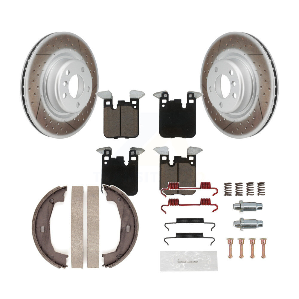 Transit Auto KGC-103303 Disc Brake Kit for 2013-2020 BMW 230i, BMW 230i xDrive and More - Rear