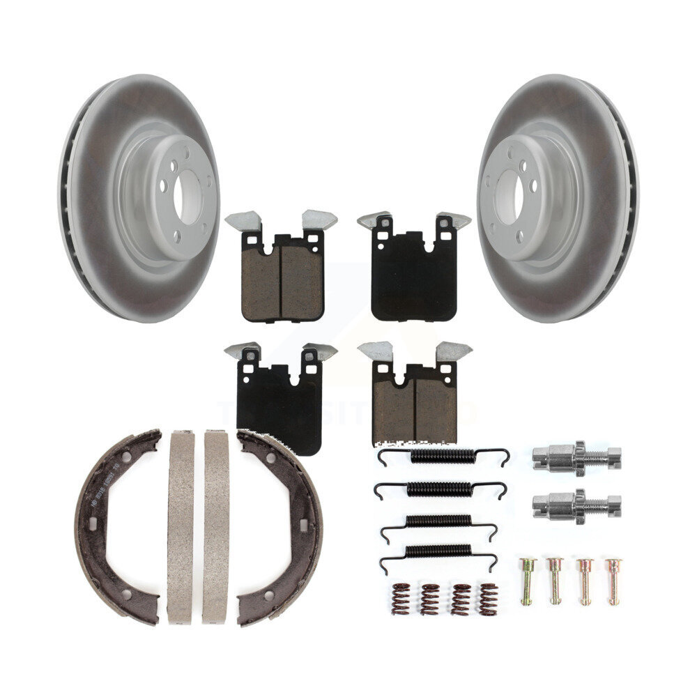 Transit Auto KGC-103310 Disc Brake Kit for 2014-2016 BMW 428i - Rear