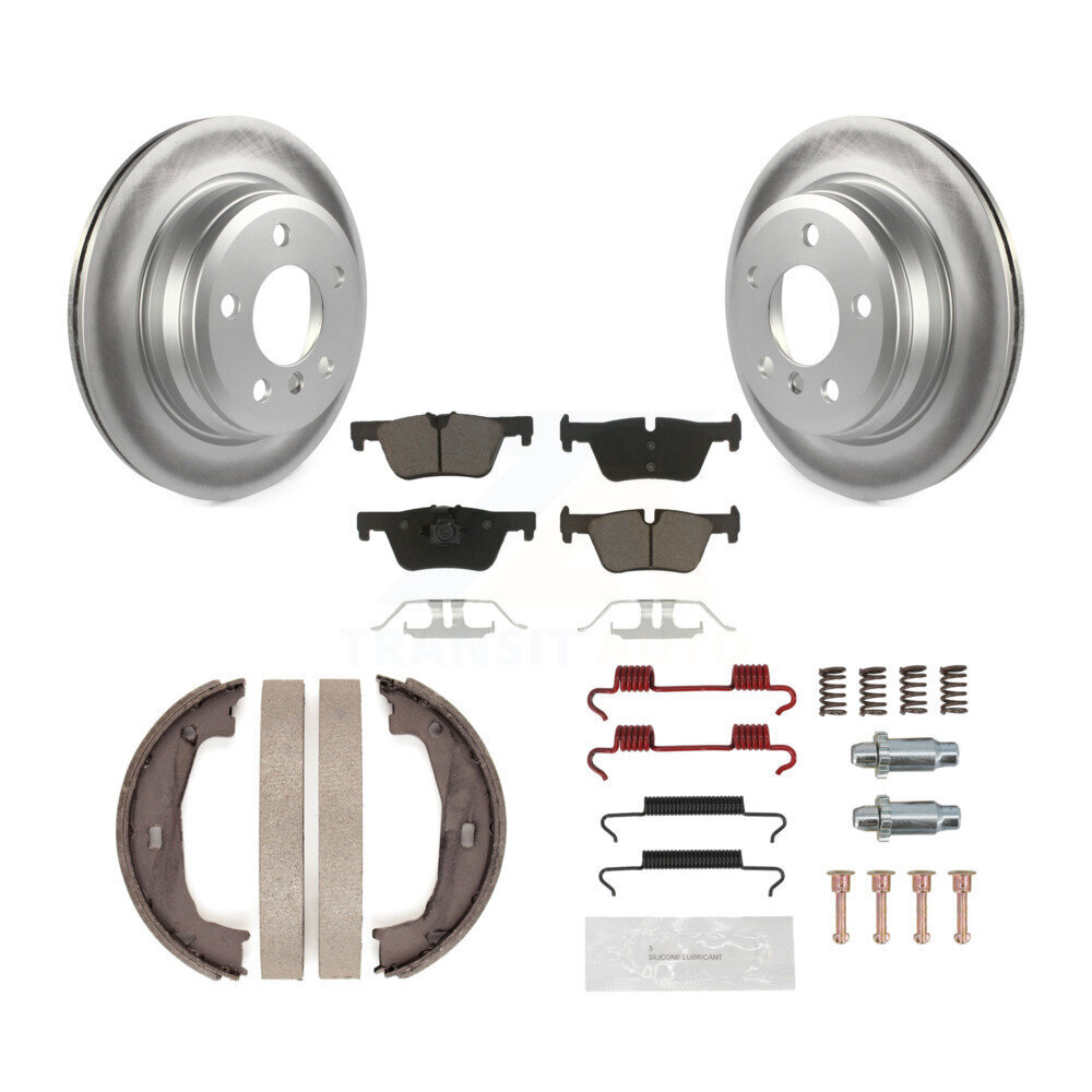 Transit Auto KGC-103323 Disc Brake Kit for 2013-2016 BMW 328i, BMW 428i and More - Rear