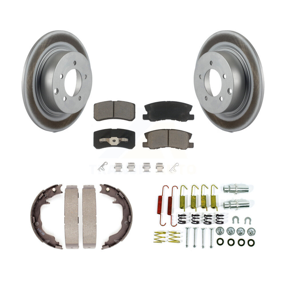 Transit Auto KGC-103447 Disc Brake Kit for 2007-2017 Jeep Compass, Jeep Patriot and More - Rear