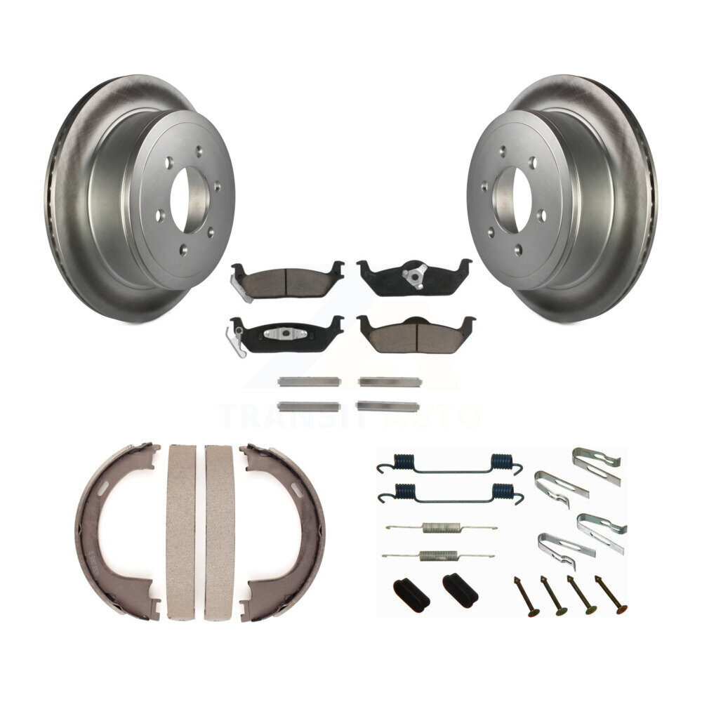 Transit Auto KGC-103455 Disc Brake Kit for 2004-2008 Lincoln Mark LT, Ford F-150 - Rear