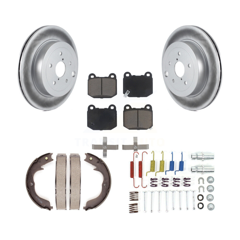 Transit Auto KGC-103474 Disc Brake Kit for 2009-2014 Subaru Impreza - Rear