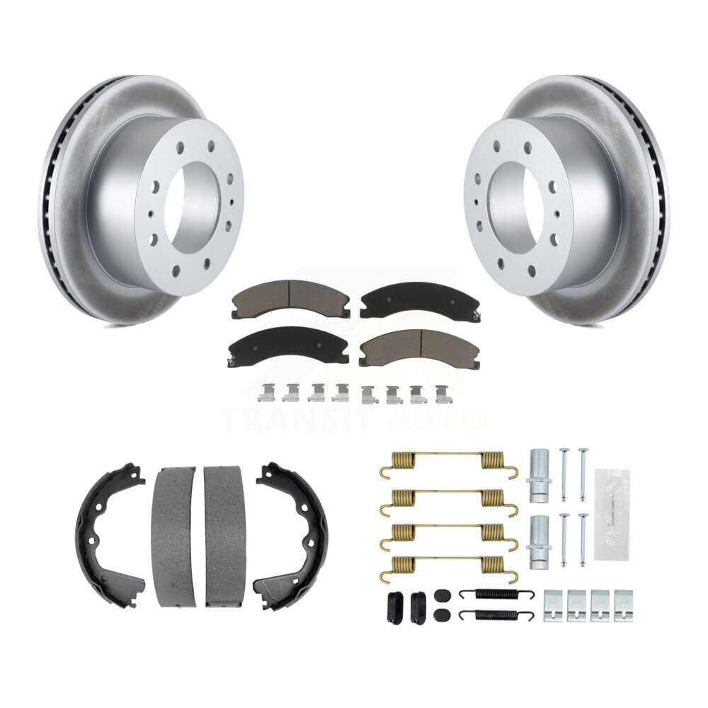 Transit Auto KGC-103489 Disc Brake Kit for 2013-2019 Chevrolet Silverado 2500 HD, GMC Sierra 2500 HD - Rear