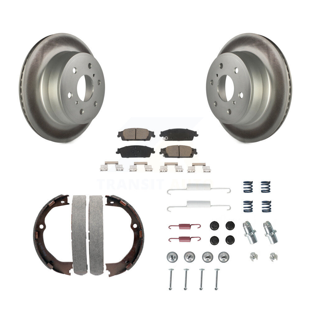 Transit Auto KGC-103490 Disc Brake Kit for 2014-2020 Chevrolet Suburban, GMC Yukon XL and More - Rear