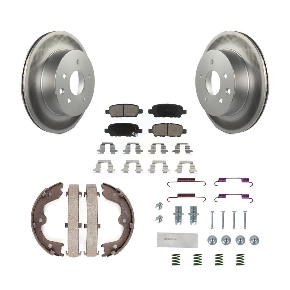 Transit Auto KGC-103507 Disc Brake Kit for 2003-2005 INFINITI G35, Nissan 350Z - Rear