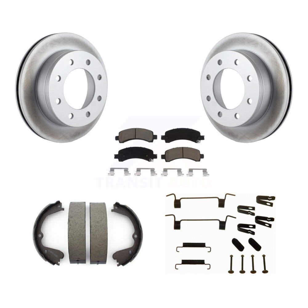 Transit Auto KGC-103514 Disc Brake Kit for 2012 GMC Savana 3500 - Rear