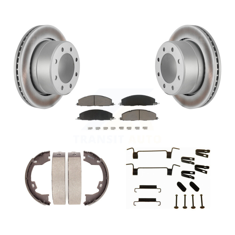 Transit Auto KGC-103517 Disc Brake Kit for 2009-2018 Ram 2500, Ram 3500 and More - Rear