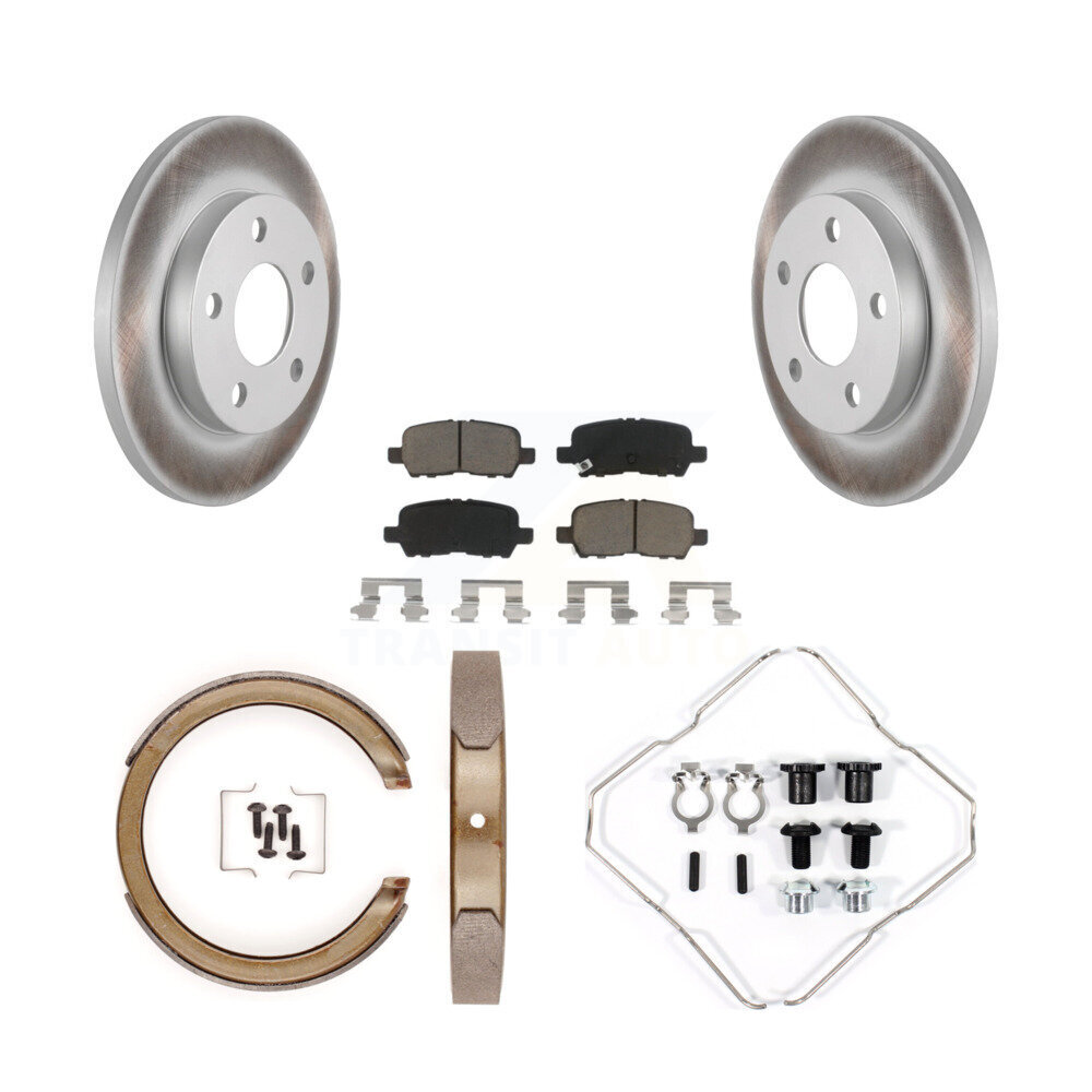 Transit Auto KGC-103542 Disc Brake Kit for 2010 Chevrolet Impala - Rear