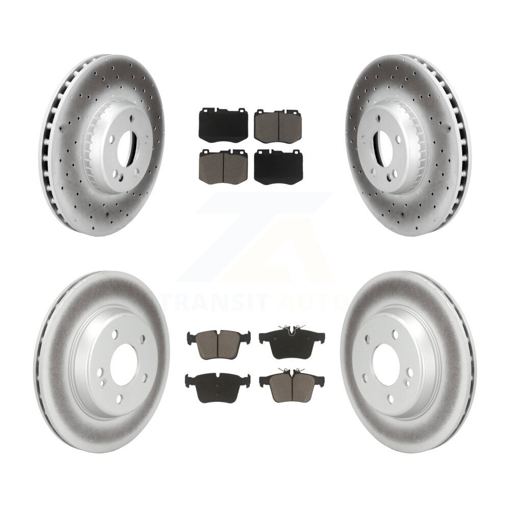 Transit Auto - KGC-103618 - Front and Rear Disc Brake Kits