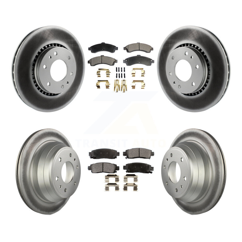 Transit Auto - KGF-100573 - Front and Rear Disc Brake Kits