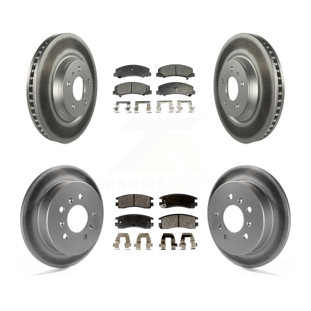 Transit Auto KGF-100599 Disc Brake Kit for 2008-2009 Buick Allure, Buick LaCrosse - Front and Rear