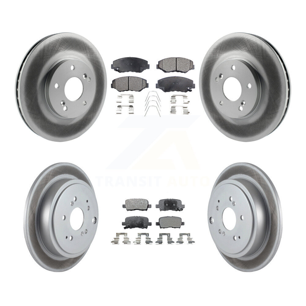 Transit Auto KGF-100808 Disc Brake Kit for 2003-2008 Honda Pilot - Front and Rear