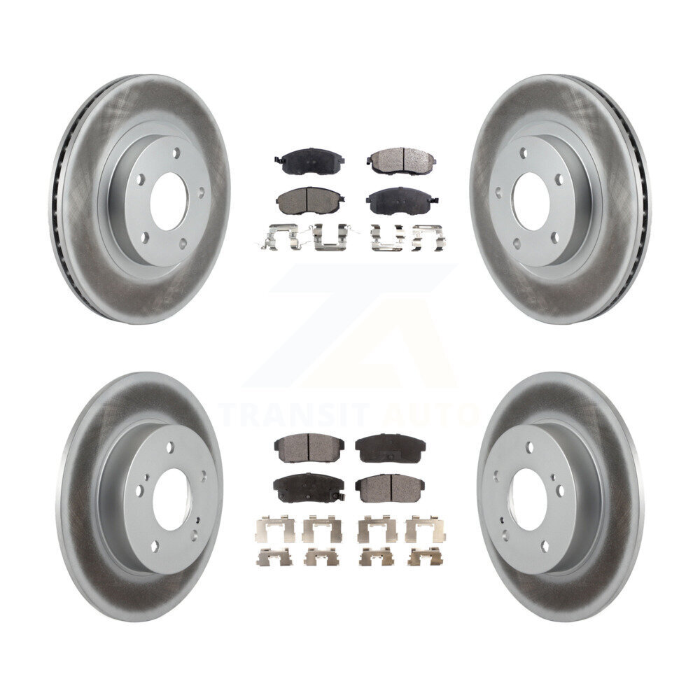 Transit Auto - KGF-100828 - Front and Rear Disc Brake Kits