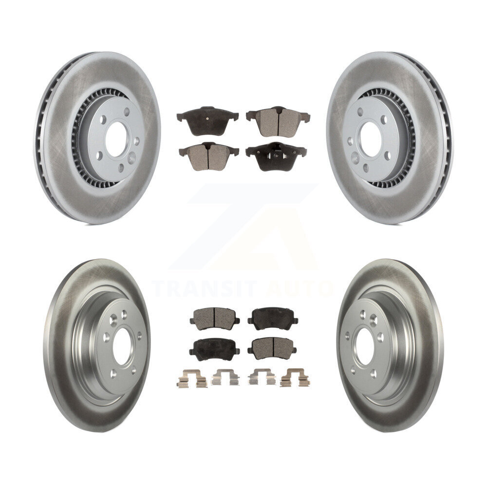 Transit Auto - KGF-101028 - Front and Rear Disc Brake Kits