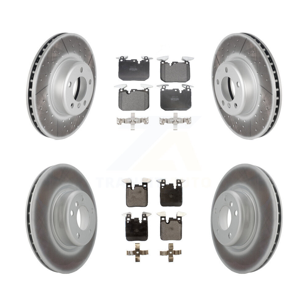 Transit Auto - KGF-101183 - Front and Rear Disc Brake Kits