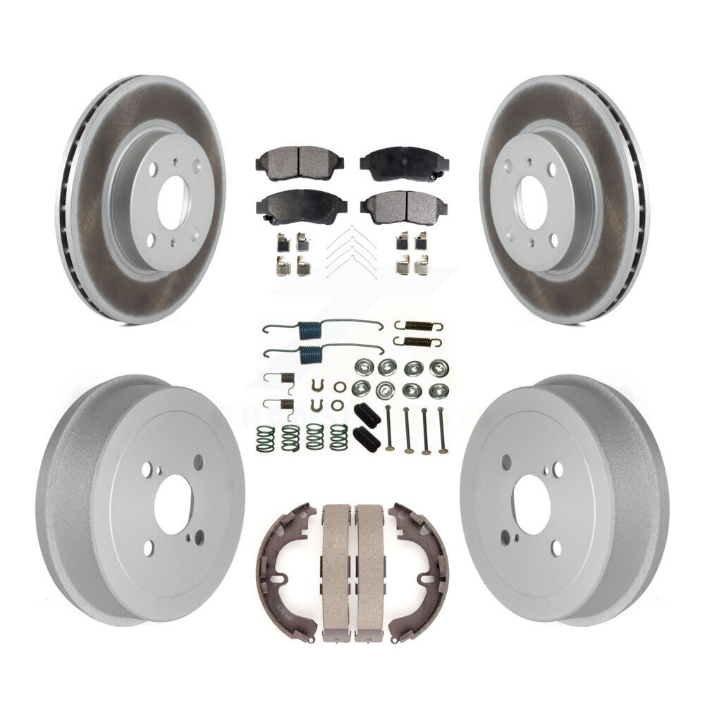 Transit Auto - KGF-101617 - Front and Rear Disc Brake Kits