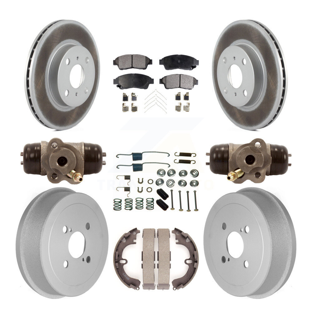 Transit Auto - KGF-101721 - Front and Rear Disc Brake Kits