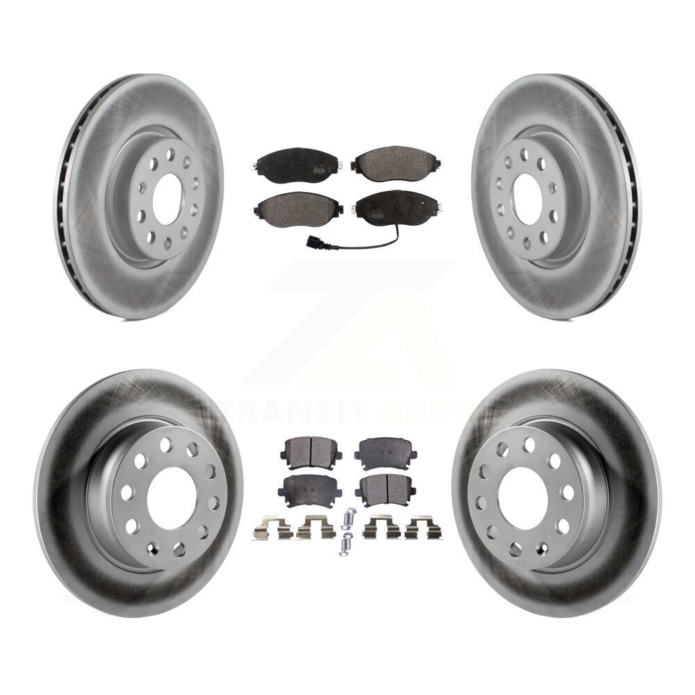 Transit Auto KGF-101798 Disc Brake Kit for 2015 Volkswagen GTI - Front and Rear