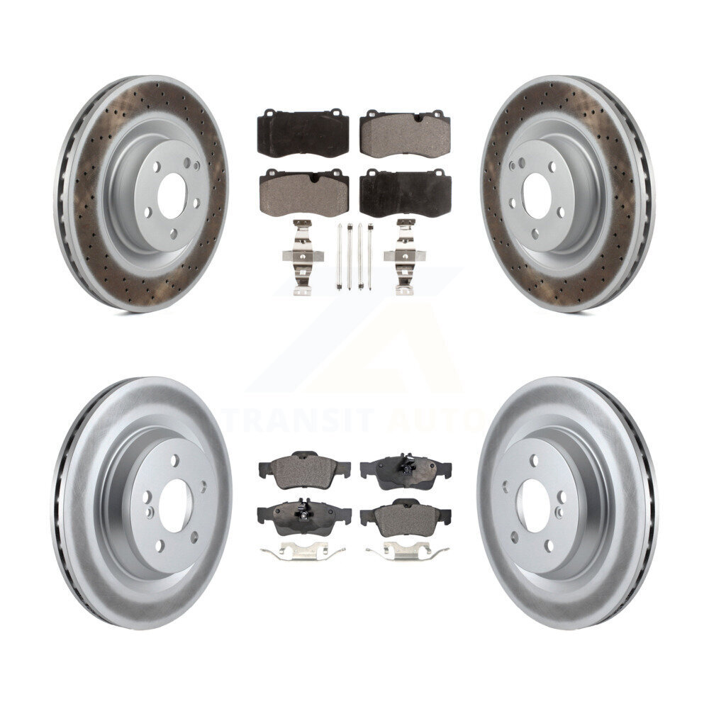 Transit Auto - KGF-102108 - Front and Rear Disc Brake Kits