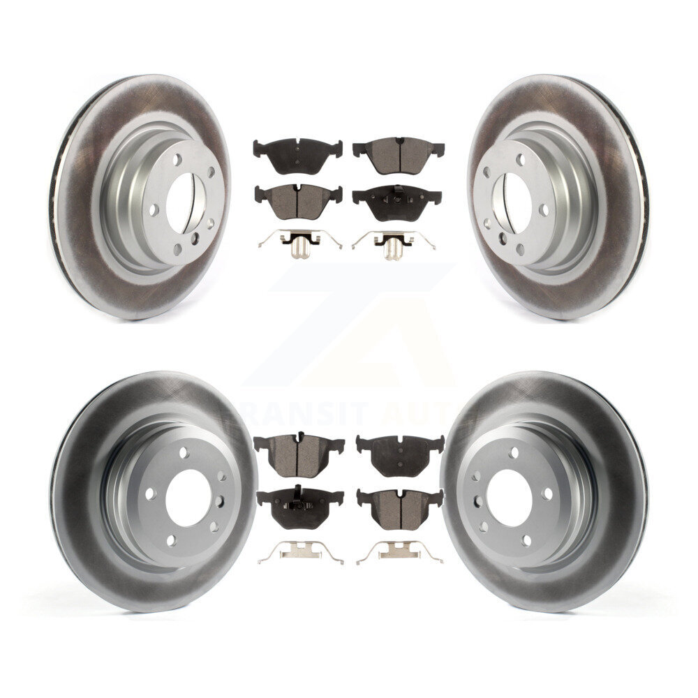 Transit Auto KGF-102185 Disc Brake Kit for 2006 BMW 330i, BMW 330xi - Front and Rear