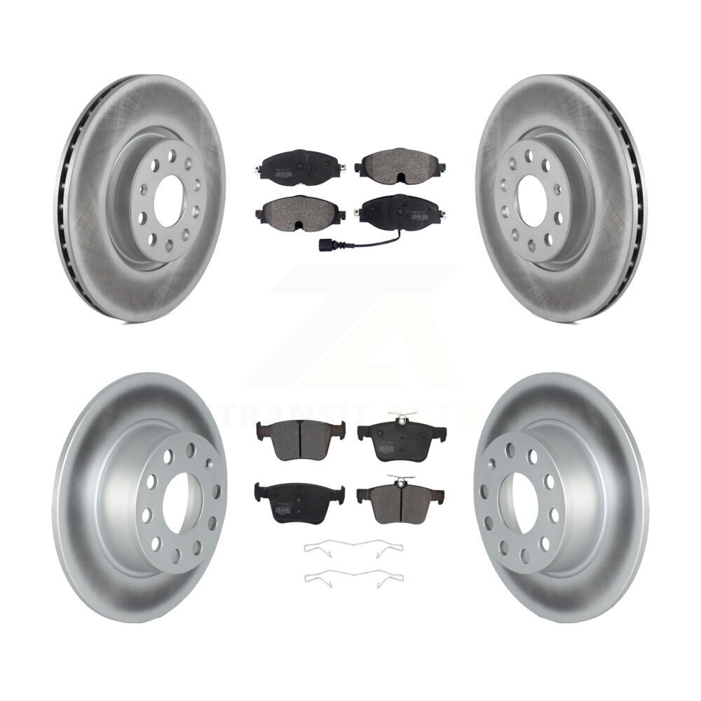Transit Auto KGF-102757 Disc Brake Kit for 2022-2023 Volkswagen Taos - Front and Rear