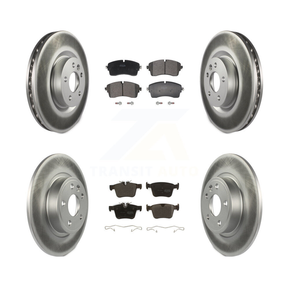 Transit Auto KGF-103007 Disc Brake Kit for 2018-2020 Jaguar E-Pace - Front and Rear