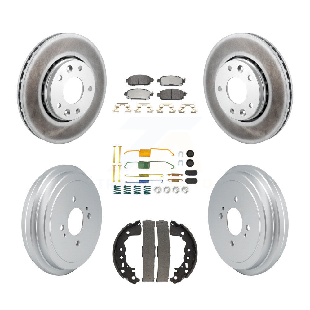 Transit Auto KGF-103070 Disc Brake Kit for 2021 Nissan Kicks - Front and Rear