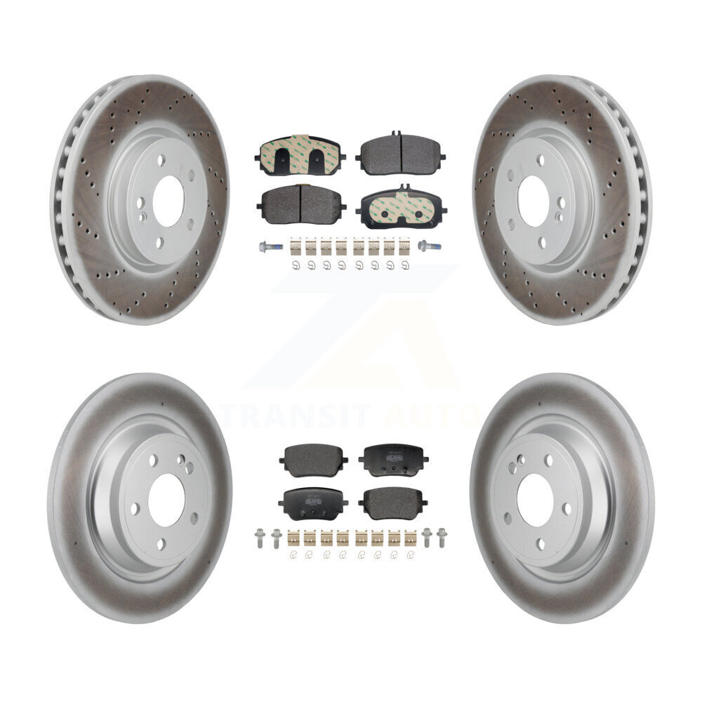 Transit Auto - KGF-103167 - Front and Rear Disc Brake Kits