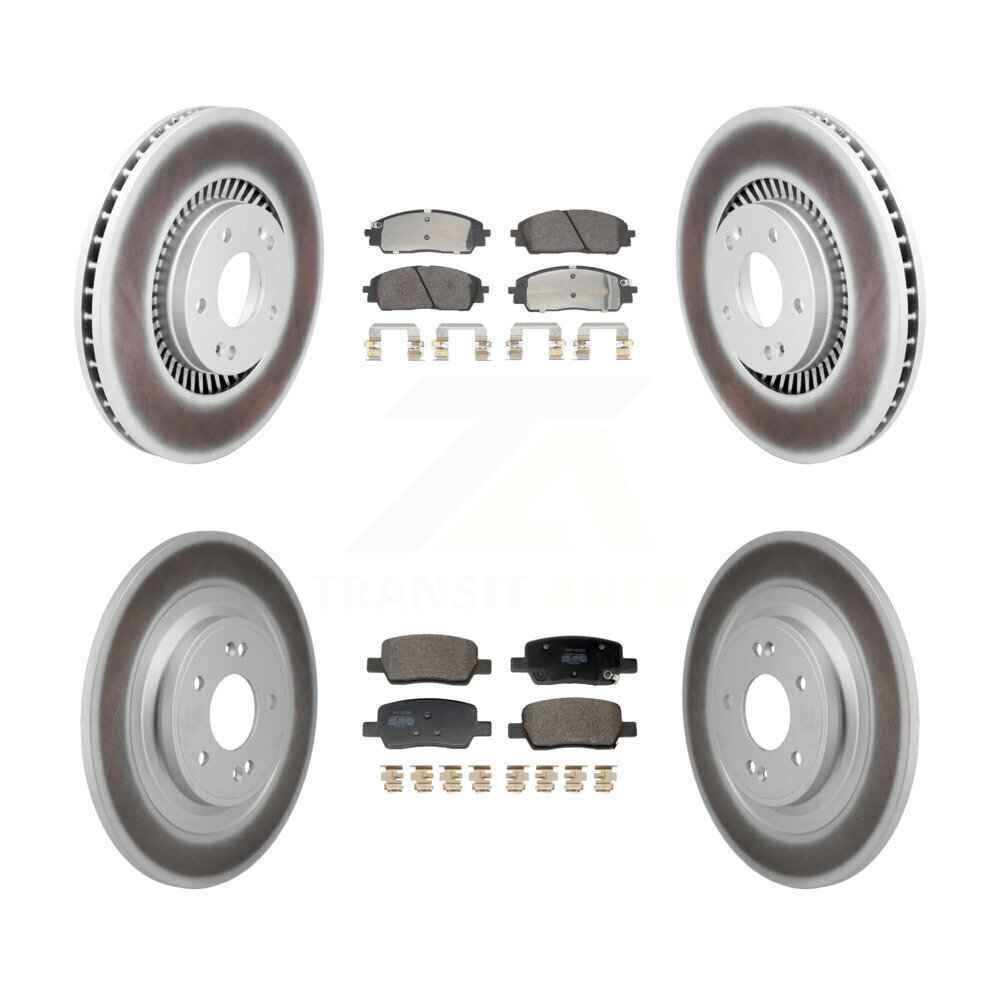 Transit Auto - KGF-103188 - Front and Rear Disc Brake Kits