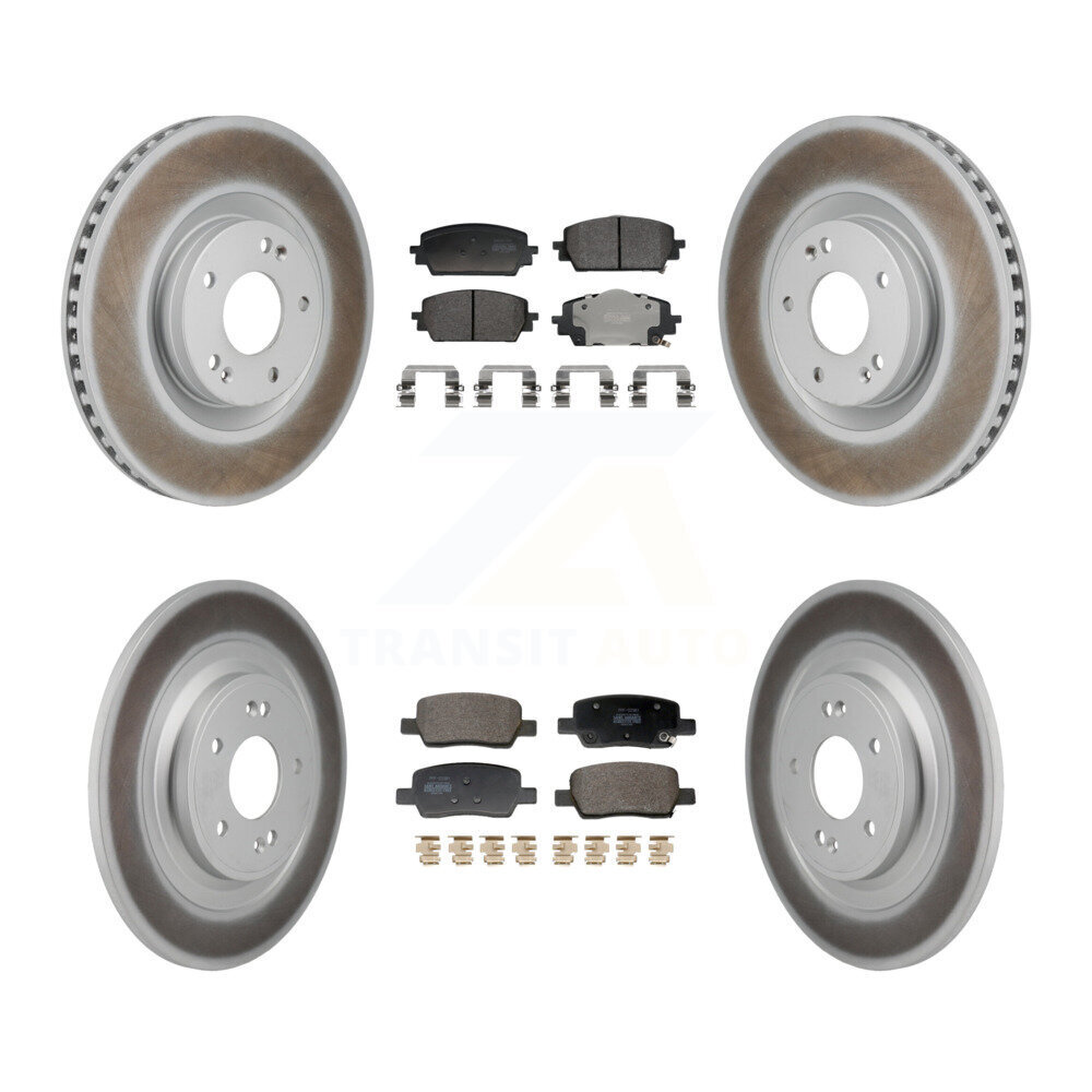 Transit Auto - KGF-103191 - Front and Rear Disc Brake Kits