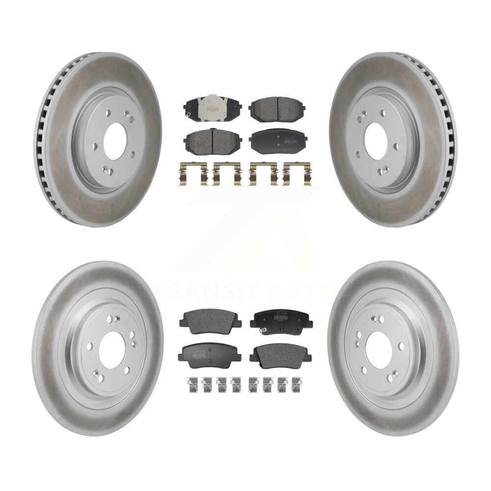 Transit Auto - KGF-103196 - Front and Rear Disc Brake Kits