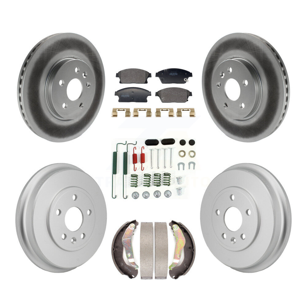 Transit Auto KGF-103334 Disc Brake Kit for 2013-2017 Chevrolet Trax - Front and Rear
