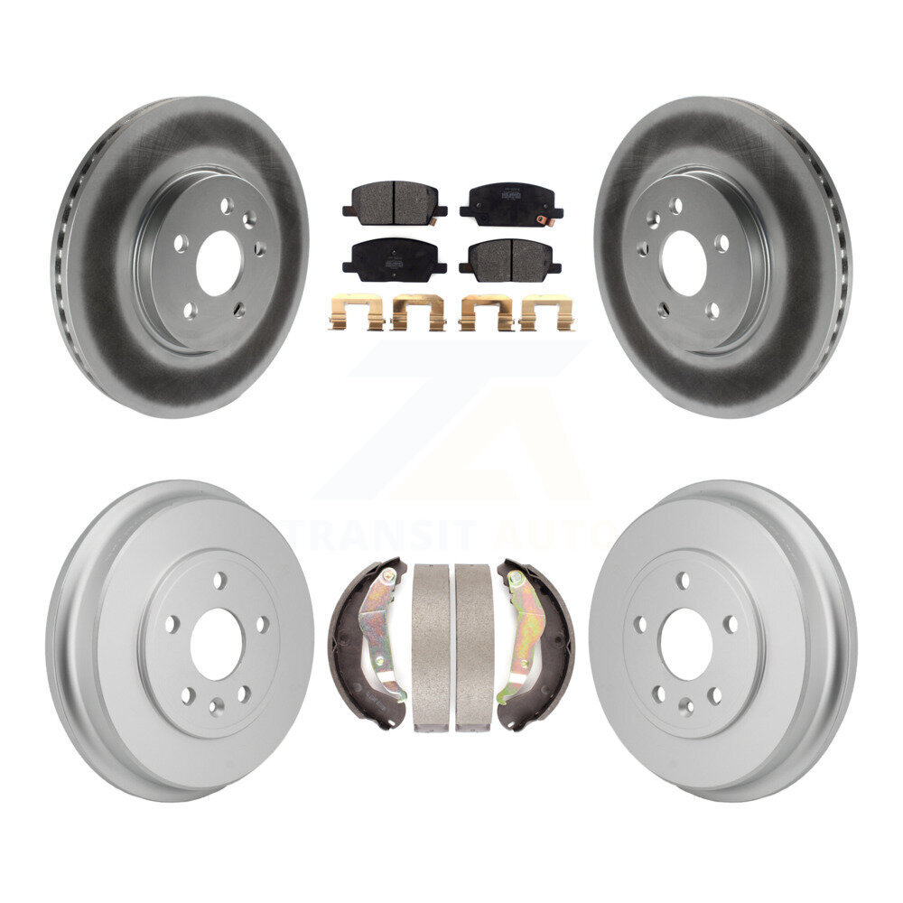 Transit Auto KGF-103338 Disc Brake Kit for 2018-2022 Chevrolet Trax - Front and Rear