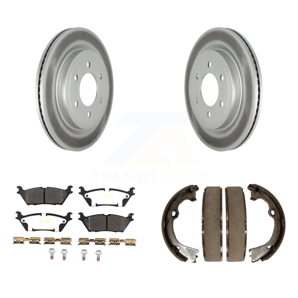 Transit Auto KGF-103374 Disc Brake Kit for 2018-2020 Ford F-150 - Rear