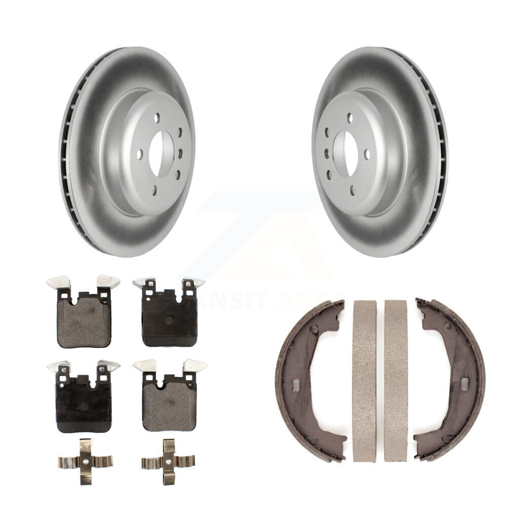 Transit Auto KGF-103430 Disc Brake Kit for 2014-2016 BMW 328i, BMW 428i xDrive - Rear