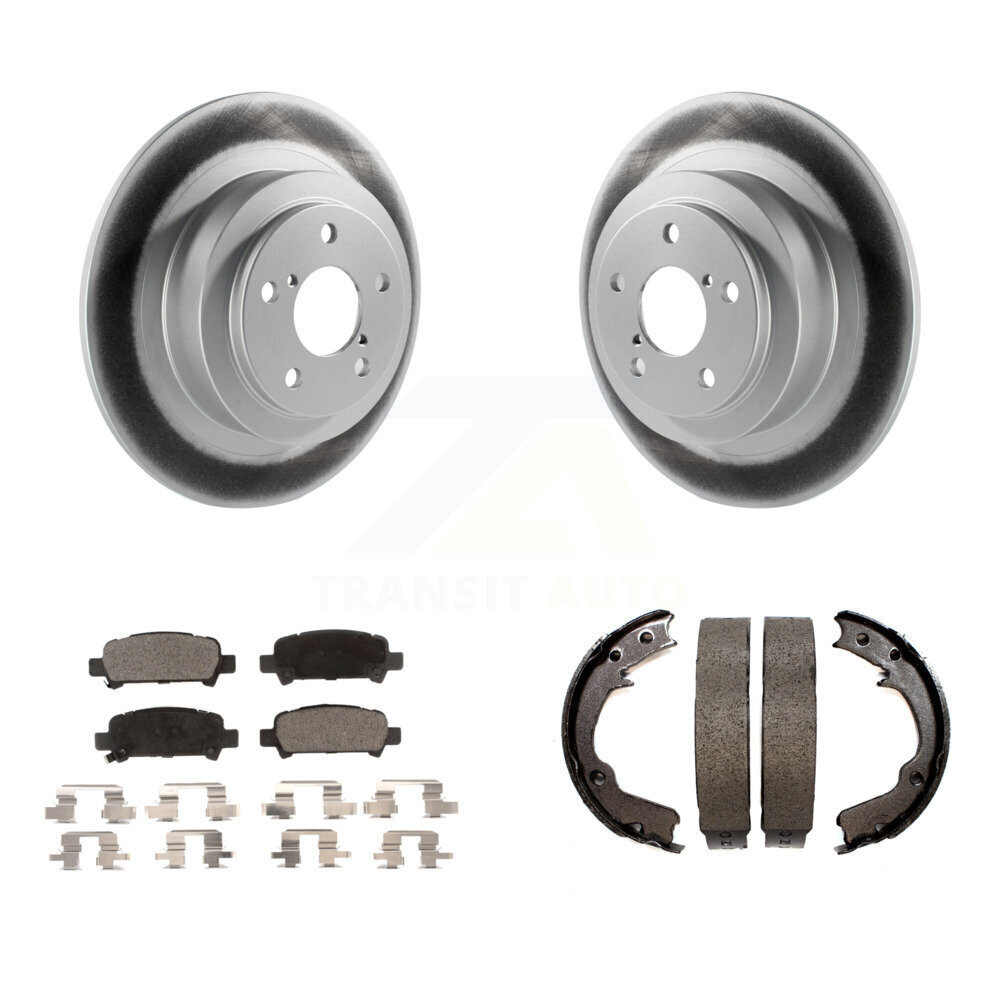 Transit Auto KGF-103489 Disc Brake Kit for 2000 Subaru Legacy - Rear