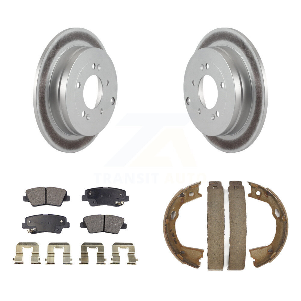 Transit Auto KGF-103539 Disc Brake Kit for 2010 Hyundai Azera - Rear