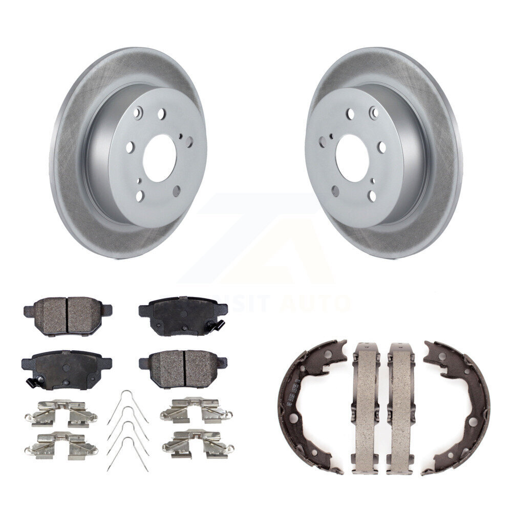 Transit Auto KGF-103547 Disc Brake Kit for 2010 Toyota Matrix - Rear