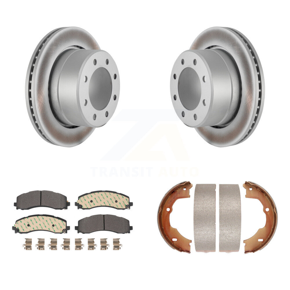 Transit Auto KGF-103567 Disc Brake Kit for 2021 Ram 3500 - Rear