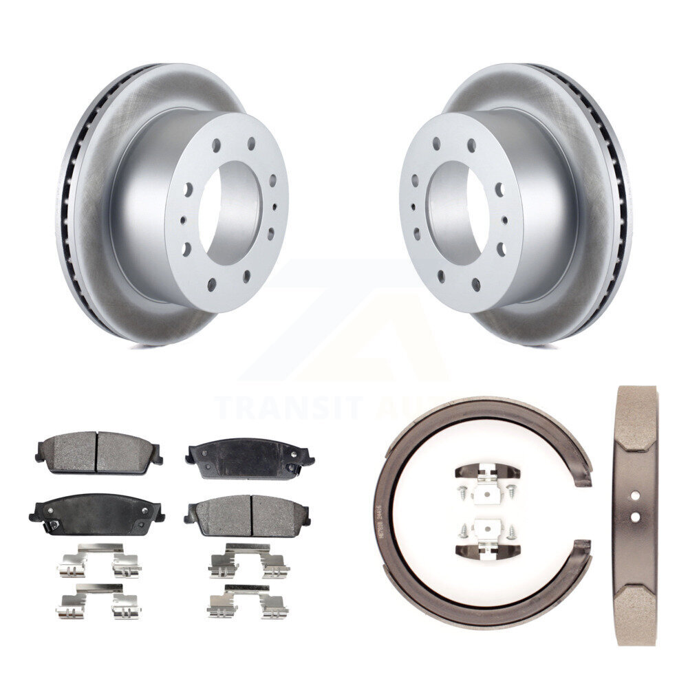 Transit Auto KGF-103589 Disc Brake Kit for 2011 Chevrolet Silverado 1500 - Rear