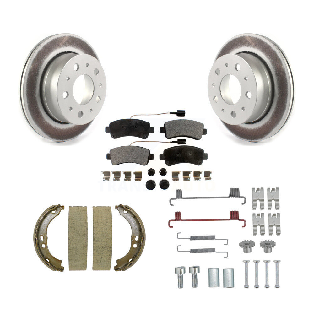 Transit Auto KGF-103708 Disc Brake Kit for 2014-2021 Ram ProMaster 1500, Ram ProMaster 2500, Ram ProMaster 3500 - Rear