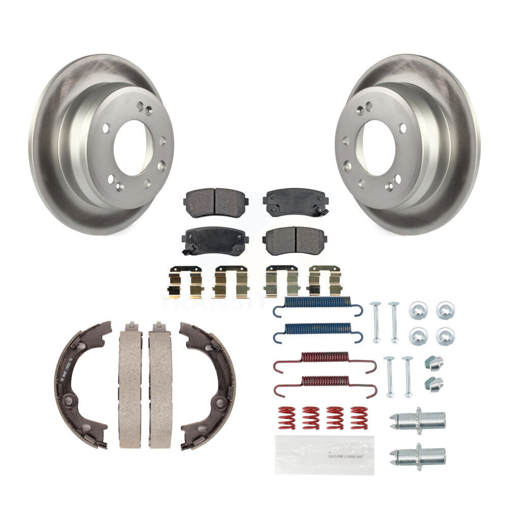 Transit Auto KGF-103724 Disc Brake Kit for 2010-2015 Hyundai Tucson - Rear