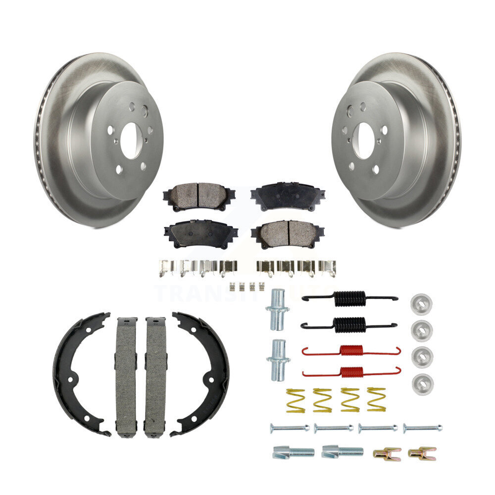 Transit Auto KGF-103731 Disc Brake Kit for 2014-2015 Lexus IS350 - Rear