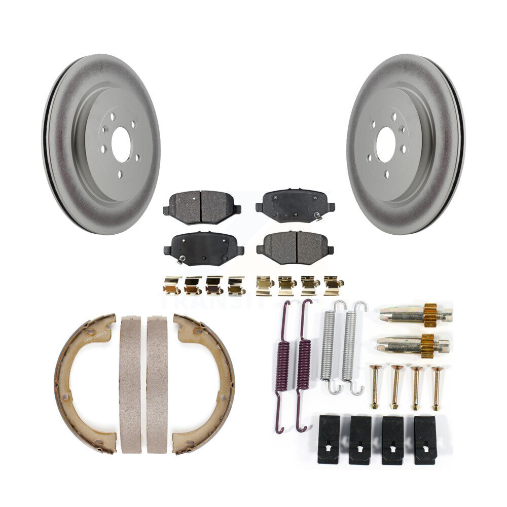 Transit Auto KGF-103744 Disc Brake Kit for 2013 Lincoln MKT - Rear