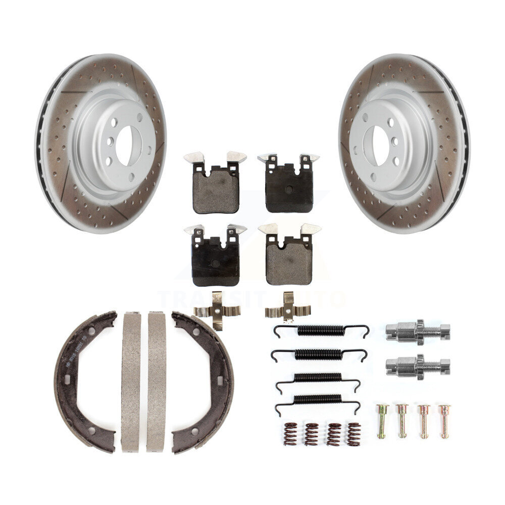 Transit Auto KGF-103765 Disc Brake Kit for 2014-2016 BMW 428i - Rear