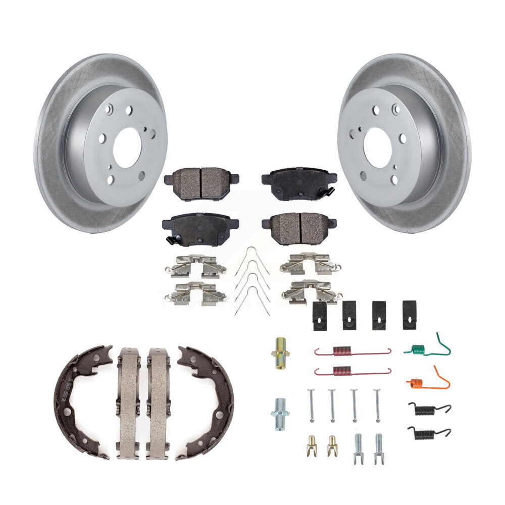 Transit Auto KGF-103809 Disc Brake Kit for 2010 Toyota Matrix - Rear