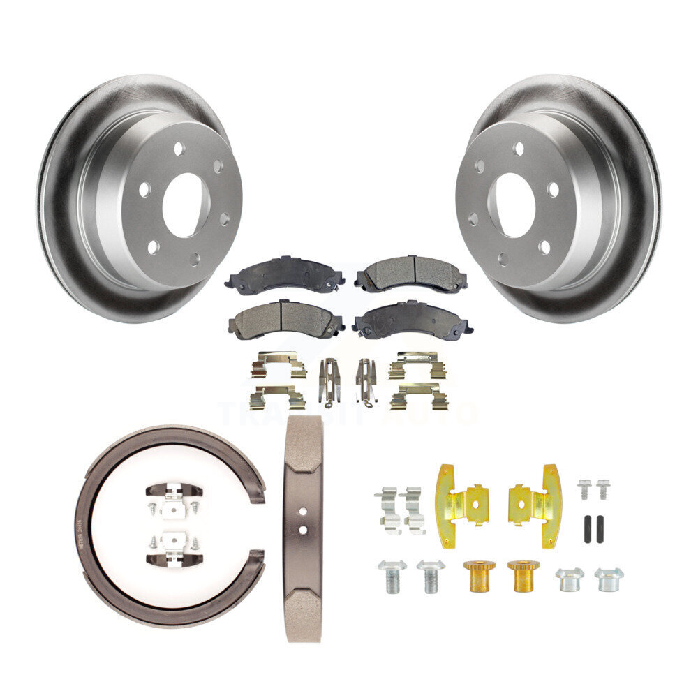Transit Auto KGF-103863 Disc Brake Kit for 2002 Chevrolet Suburban 1500 - Rear