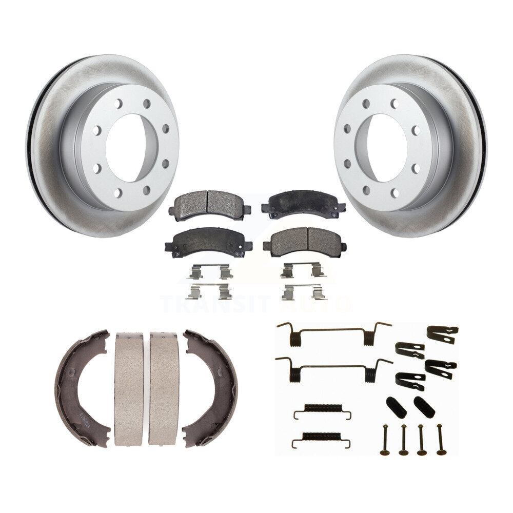 Transit Auto KGF-103885 Disc Brake Kit for 2003-2008 Chevrolet Express 2500, GMC Savana 2500 - Rear