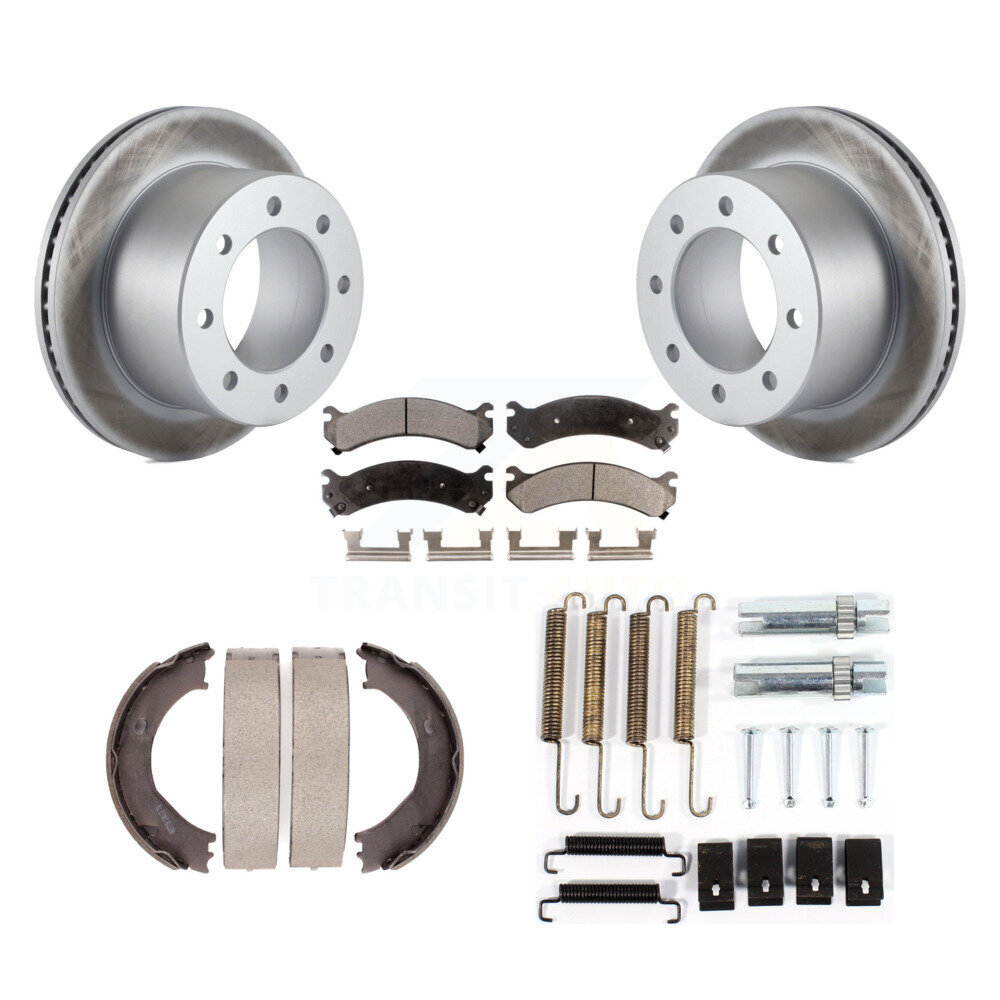Transit Auto KGF-103888 Disc Brake Kit for 2001-2006 Chevrolet Silverado 3500, GMC Sierra 3500 - Rear