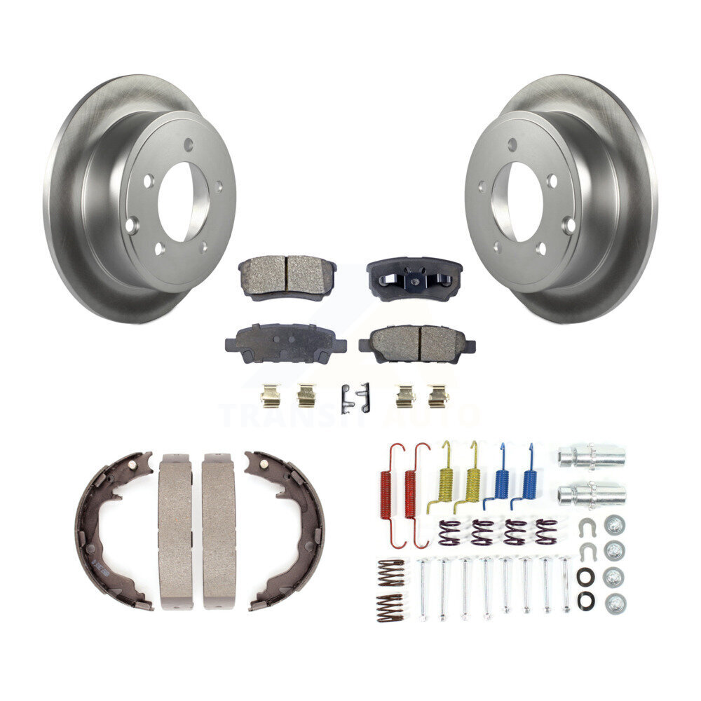 Transit Auto KGF-103902 Disc Brake Kit for 2008-2014 Mitsubishi Lancer - Rear